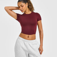 Mellow™ Soft Mid Short Sleeve T-Shirt | Rosewood