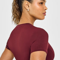 Mellow™ Soft Mid Short Sleeve T-Shirt | Rosewood