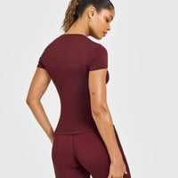Mellow™ Soft Short Sleeve T-Shirt | Rosewood
