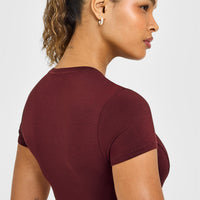 Mellow™ Soft Short Sleeve T-Shirt | Rosewood