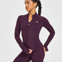 Unified Pocket Jacket | Blackberry Purple