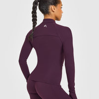 Unified Pocket Jacket | Blackberry Purple