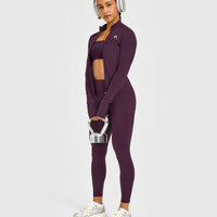 Unified Pocket Jacket | Blackberry Purple