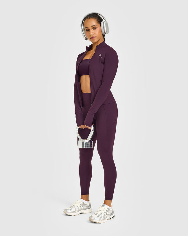 Unified Pocket Jacket | Blackberry Purple