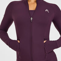 Unified Pocket Jacket | Blackberry Purple