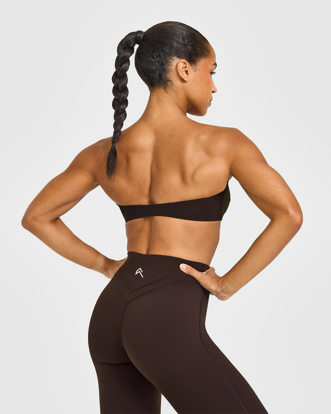 Unified Micro Bandeau Bralette | 70% Cocoa
