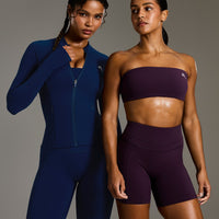 Unified Micro Bandeau Bralette | Blackberry Purple