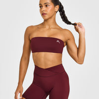 Unified Micro Bandeau Bralette | Rosewood