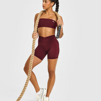 Unified Micro Bandeau Bralette | Rosewood