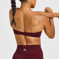 Unified Micro Bandeau Bralette | Rosewood