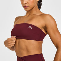 Unified Micro Bandeau Bralette | Rosewood