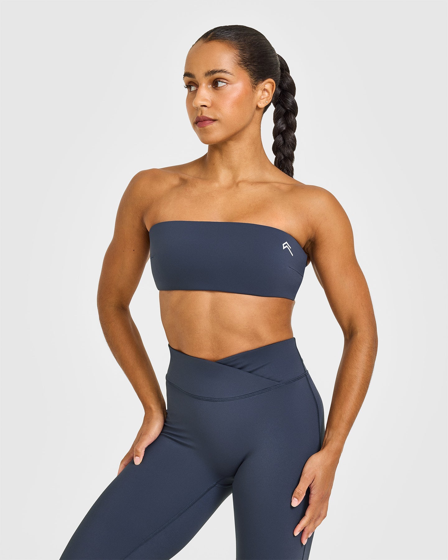 Unified Micro Bandeau Bralette | True Blue