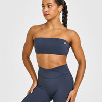 Unified Micro Bandeau Bralette | True Blue
