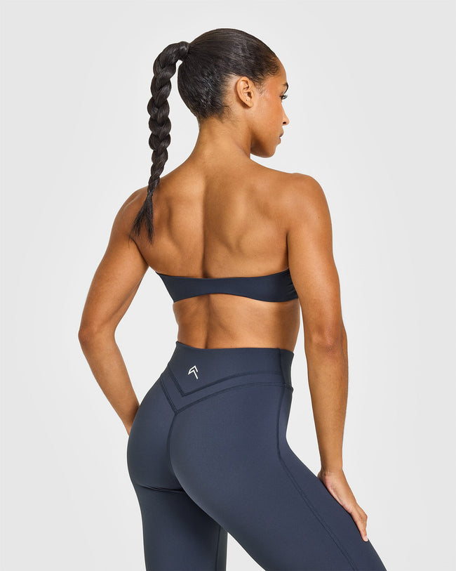 Unified Micro Bandeau Bralette | True Blue