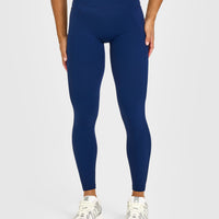 Unified High Waisted Pocket Leggings | Midnight