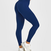 Unified High Waisted Pocket Leggings | Midnight