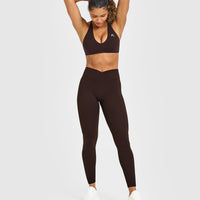 Unified Wrap Leggings | 70% Cocoa