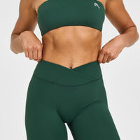Unified Wrap Leggings | Racing Green