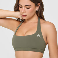 EasyLiftâ„¢ Halter Bralette | Alpine Green