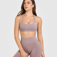 EasyLiftâ„¢ Halter Bralette | Dusty Purple