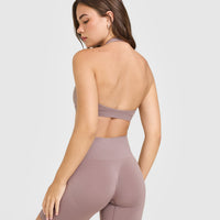 EasyLiftâ„¢ Halter Bralette | Dusty Purple
