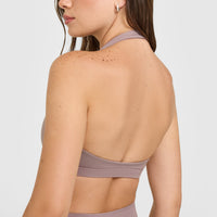 EasyLiftâ„¢ Halter Bralette | Dusty Purple