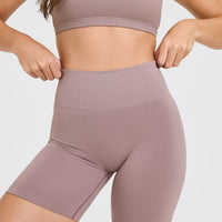 Effortless Seamless Shorts | Dusty Purple