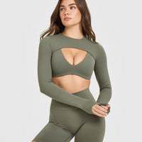 SoftMotion™ Shrug Cover | Alpine Green