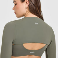 SoftMotion™ Shrug Cover | Alpine Green