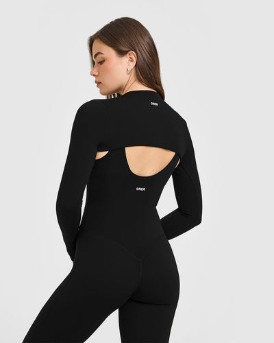 SoftMotion™ Shrug Cover | Black