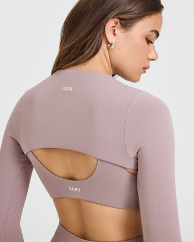 SoftMotion™ Shrug Cover | Dusty Purple