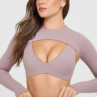 SoftMotion™ Shrug Cover | Dusty Purple