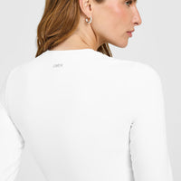 SoftMotion™ Long Sleeve Top | White