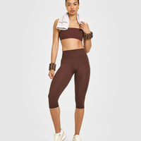Unified Micro Bandeau Bralette | Espresso Brown