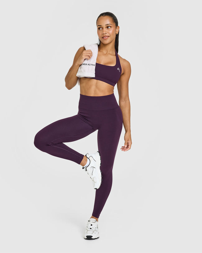 Effortless Seamless Leggings | Blackberry Purple