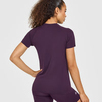 Go To Seamless Loose Top | Blackberry Purple