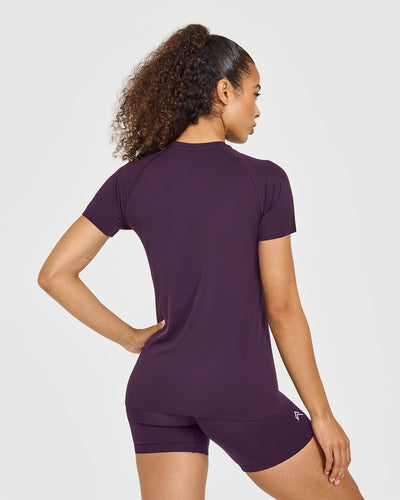 Go To Seamless Loose Top | Blackberry Purple