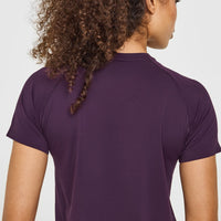 Go To Seamless Loose Top | Blackberry Purple
