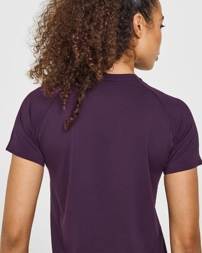 Go To Seamless Loose Top | Blackberry Purple