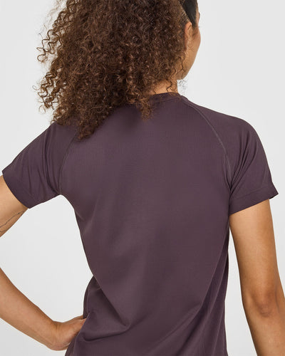 Go To Seamless Loose Top | Umber Brown