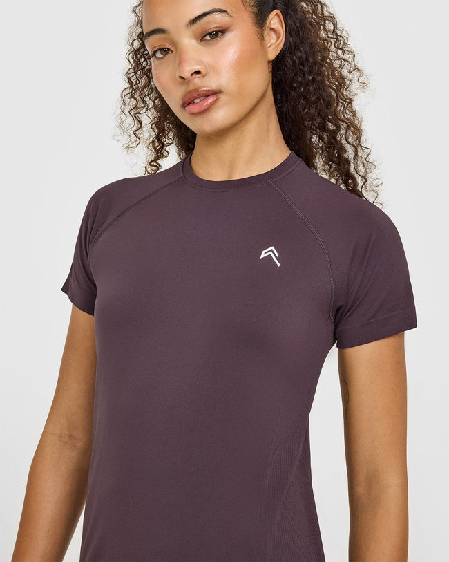 Go To Seamless Loose Top | Umber Brown