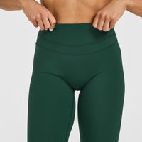 Unified High Waisted Leggings | Racing Green