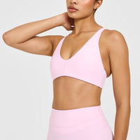 Unified Micro Bralette | Chalk Pink