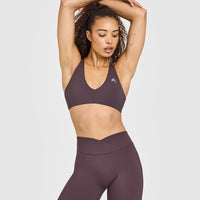 Unified Micro Bralette | Dark Umber Brown