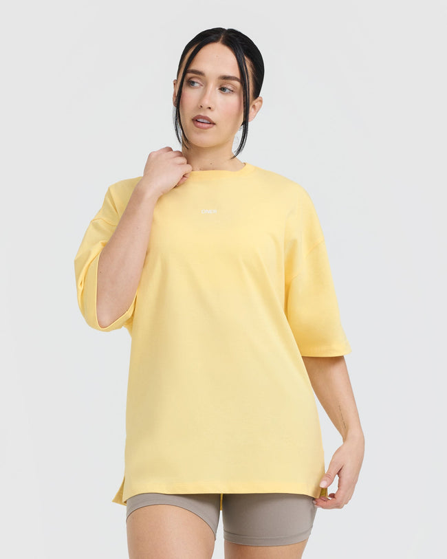 Raising The Bar Graphic Unisex T-Shirt | Sherbert Yellow