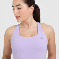 Timeless Square Neck Vest | Lavender Purple