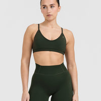 Timeless Strappy Bralette | Khaki