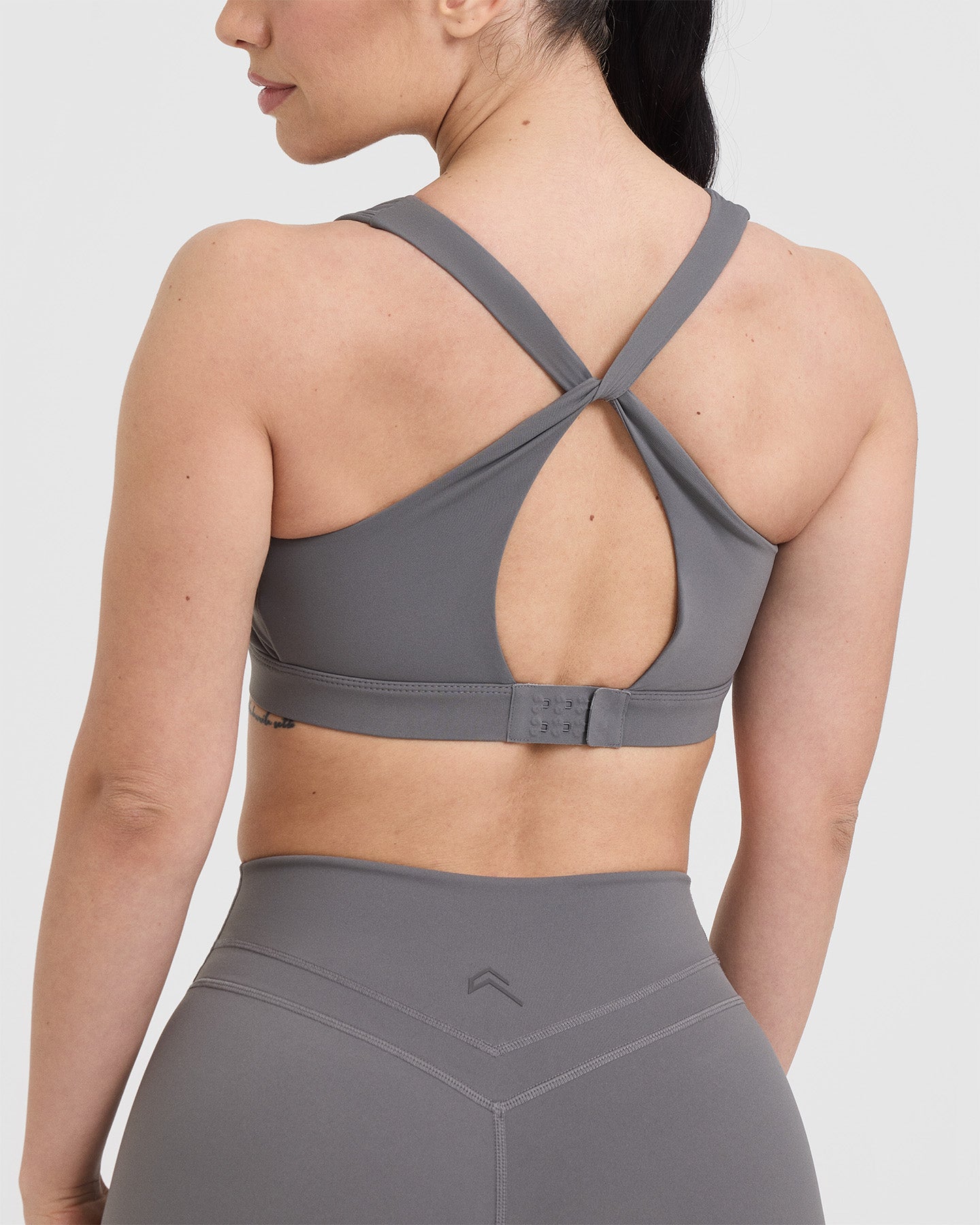 Unified Layered Sports Bra | Ash Grey