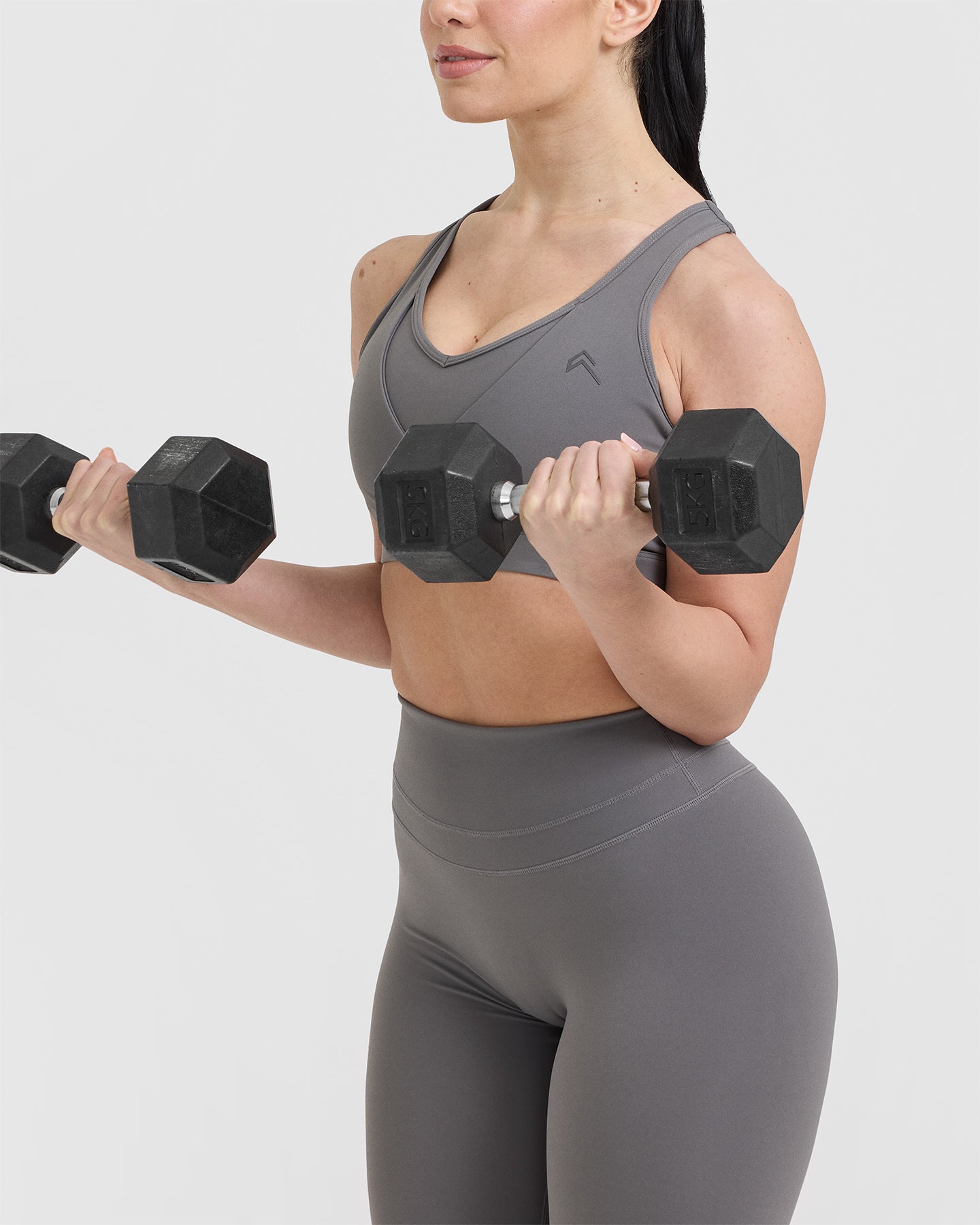 Unified Layered Sports Bra | Ash Grey