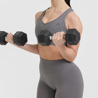 Unified Layered Sports Bra | Ash Grey